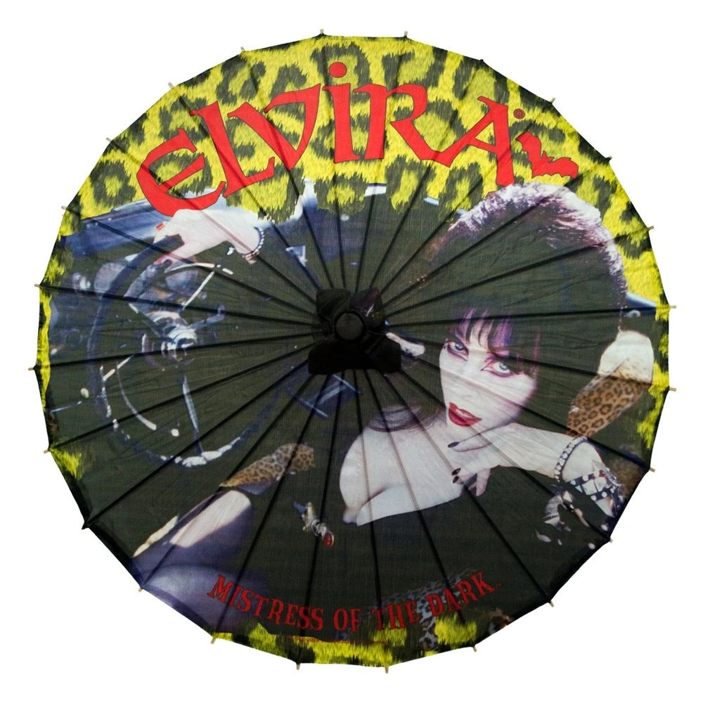 Elvira Leopard Mobile Parasol