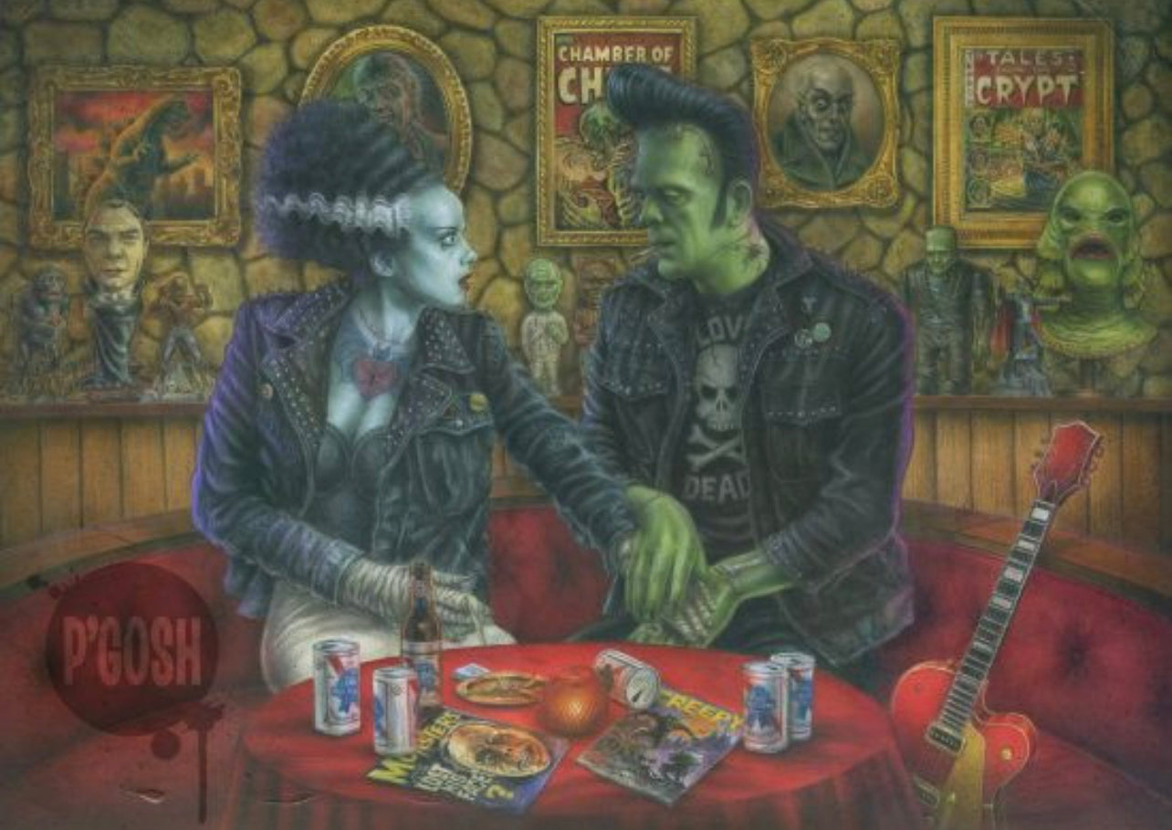 P'gosh I Lost my Heart in Transylvania Print