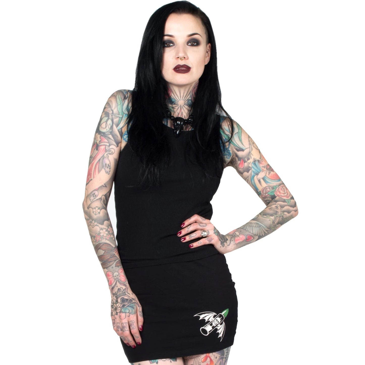 Glamour Ghoul Mini Skirt
