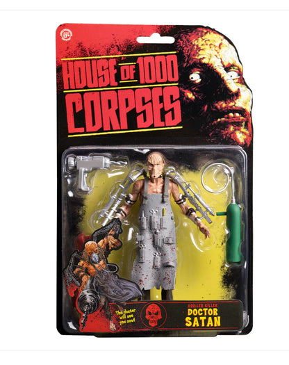 HOUSE OF 1000 CORPSES - DRILLER KILLER DOCTOR SATAN - 5" ACTION FIGURE