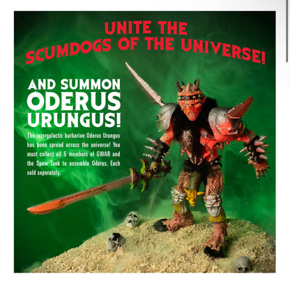 GWAR - PUSTULUS MAXIMUS - 5" ACTION FIGURE