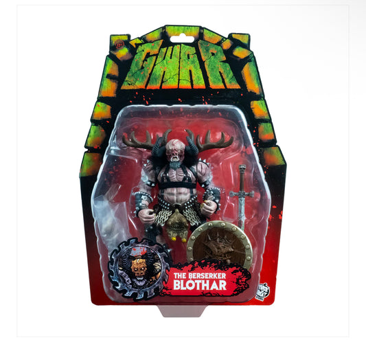 GWAR - BLÖTHAR THE BERSERKER - 5" ACTION FIGURE