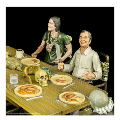 THE TEXAS CHAINSAW MASSACRE (1974) - DINNER SCENE PLAYSET