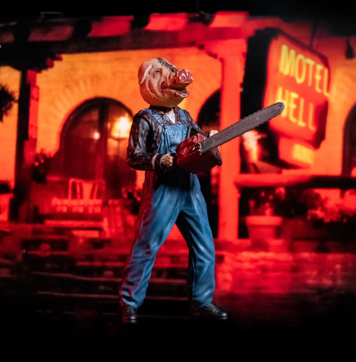 SCREAM GREATS - MOTEL HELL - FARMER VINCENT 8" FIGURE
