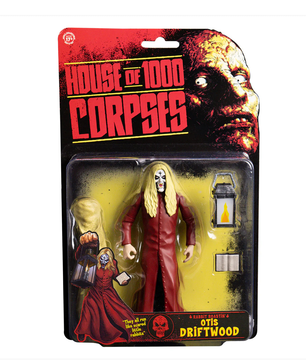 HOUSE OF 1000 CORPSES - RABBIT ROASTIN' OTIS DRIFTWOOD - 5" ACTION FIGURE