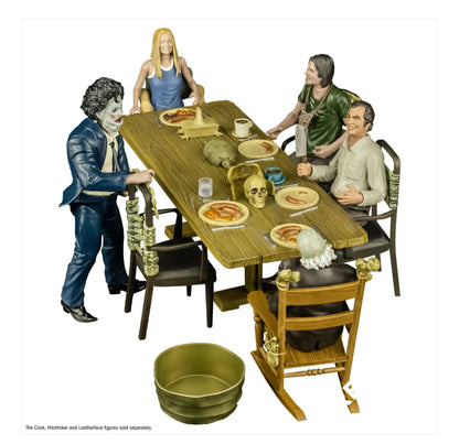 THE TEXAS CHAINSAW MASSACRE (1974) - DINNER SCENE PLAYSET