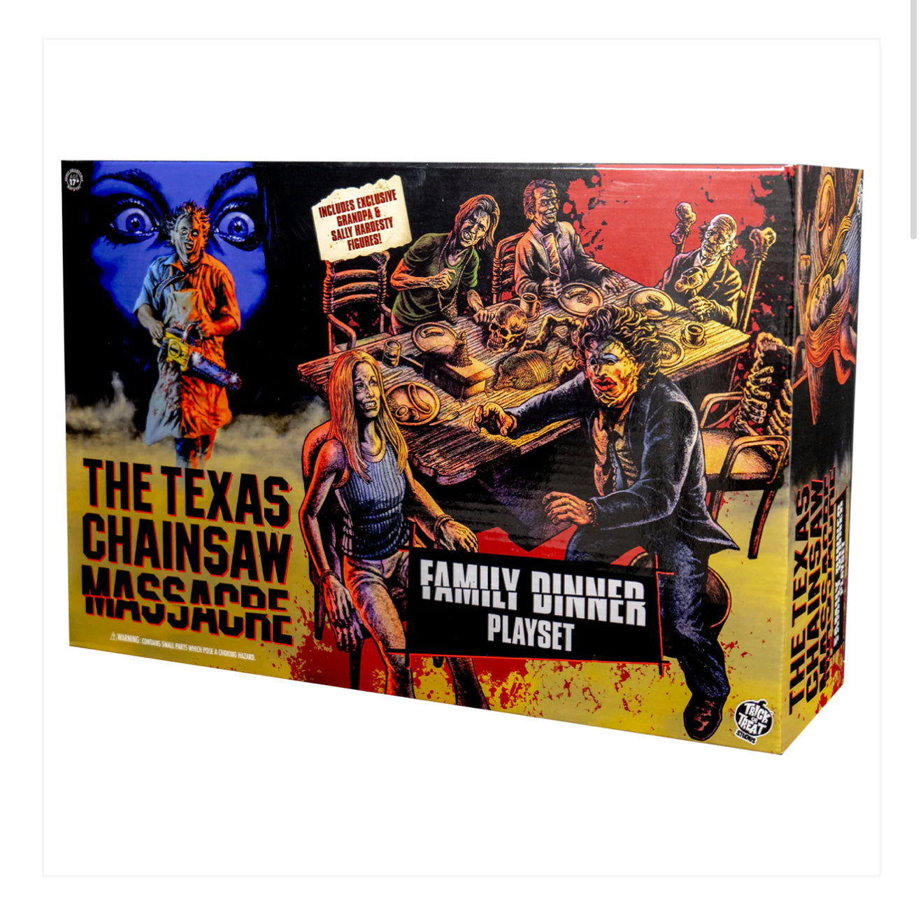 THE TEXAS CHAINSAW MASSACRE (1974) - DINNER SCENE PLAYSET