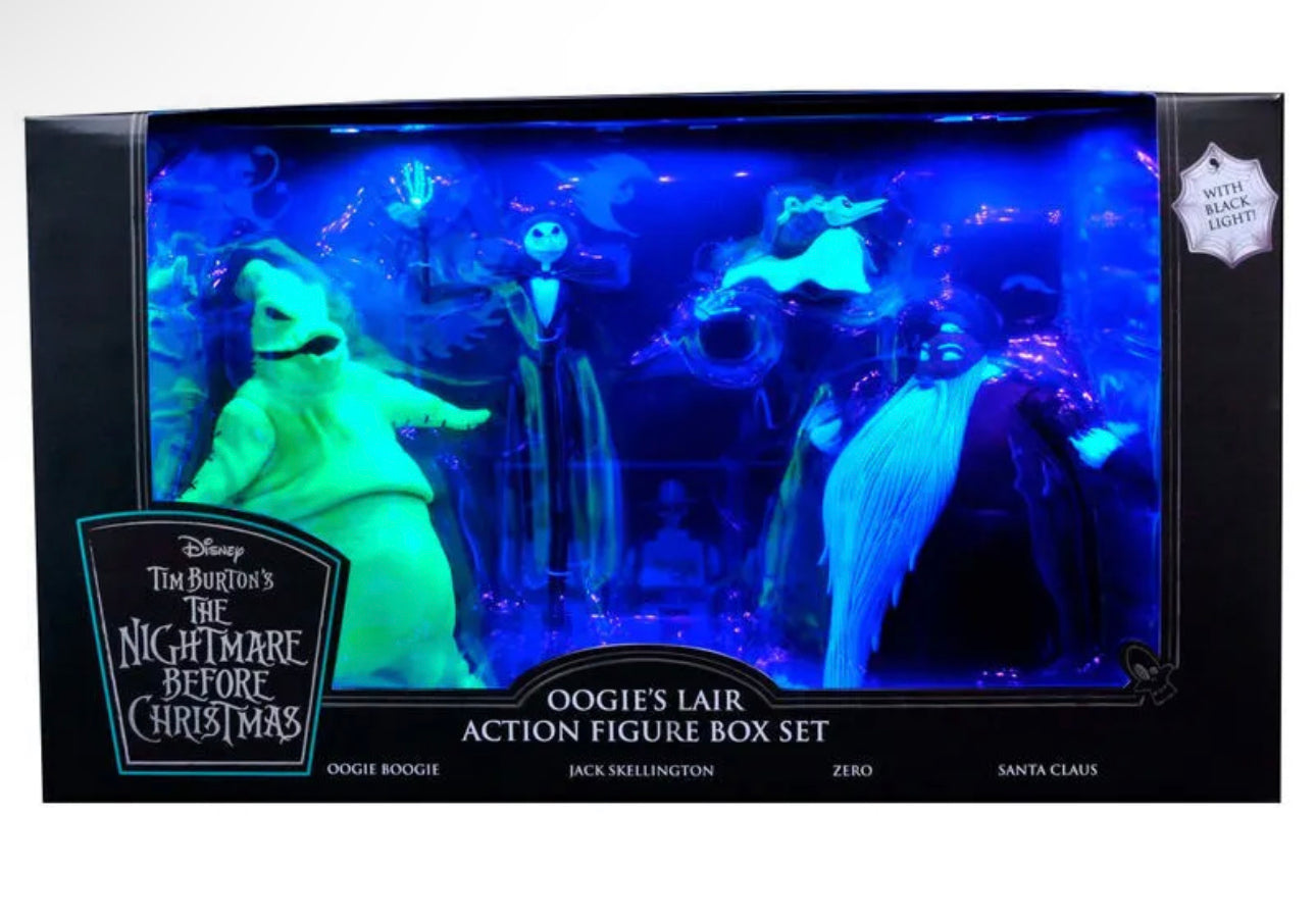 The Nightmare Before Christmas Deluxe Box Set 7" Figure SDCC 2020 - Oogie Lair