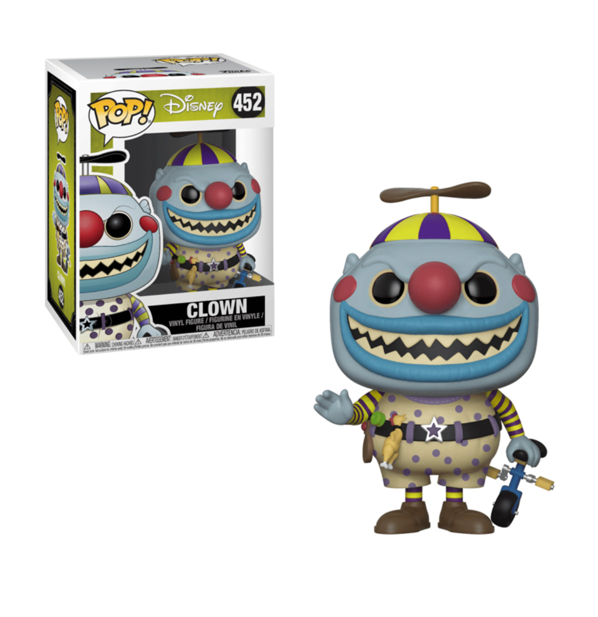 Funko Pop! Nightmare Before Christmas Clown #452