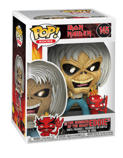 Funko Pop! Rocks: Iron Maiden Eddie w/Devil #145