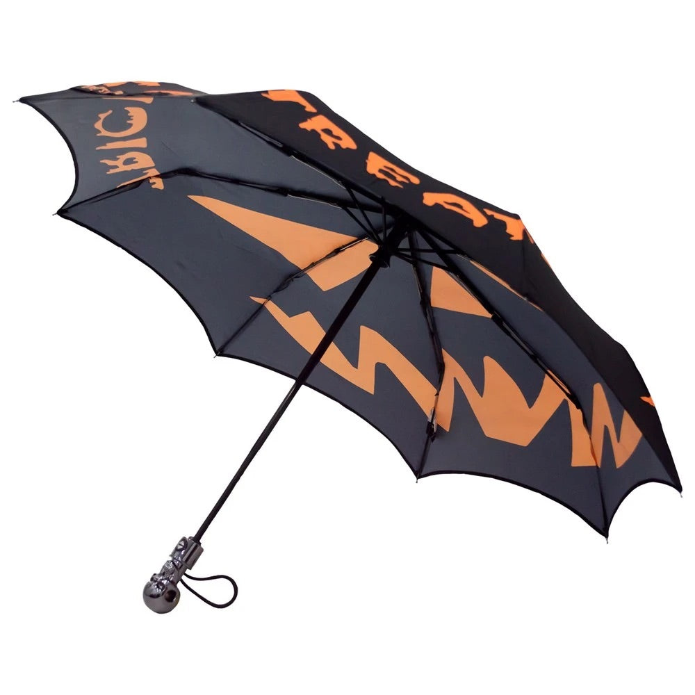 Skull Handle Trick Or Treat Umbrella