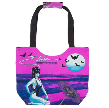 Elvira Moon Bathing Beach Tote